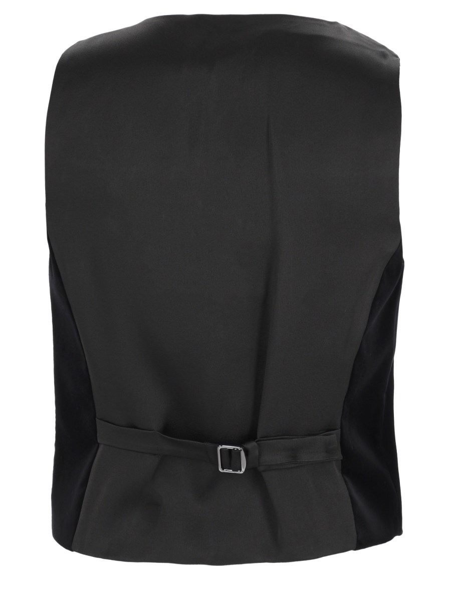 Gilet in Velluto Liscio