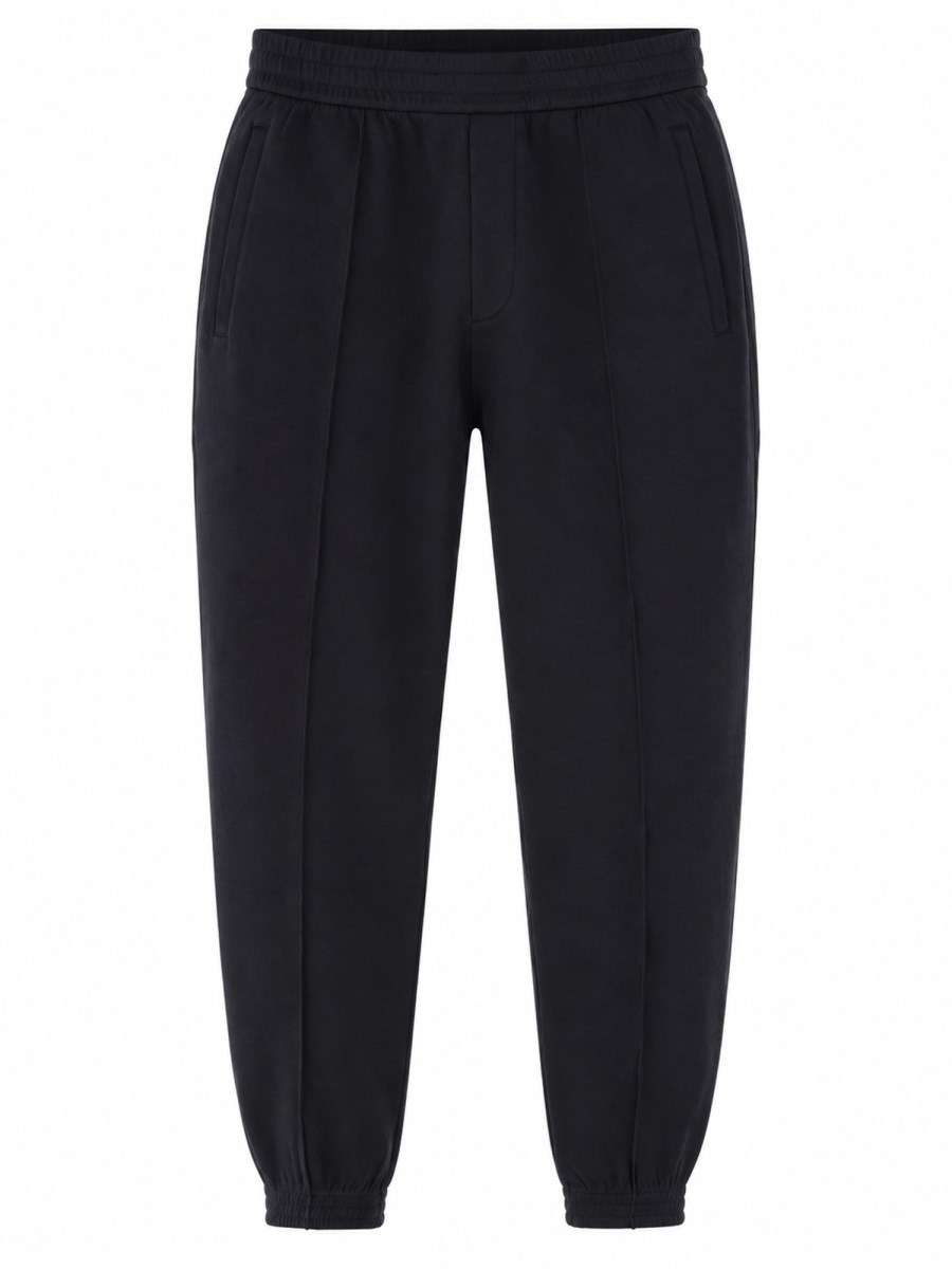 Pantalone Jersey Jogger con Coulisse e Tasche