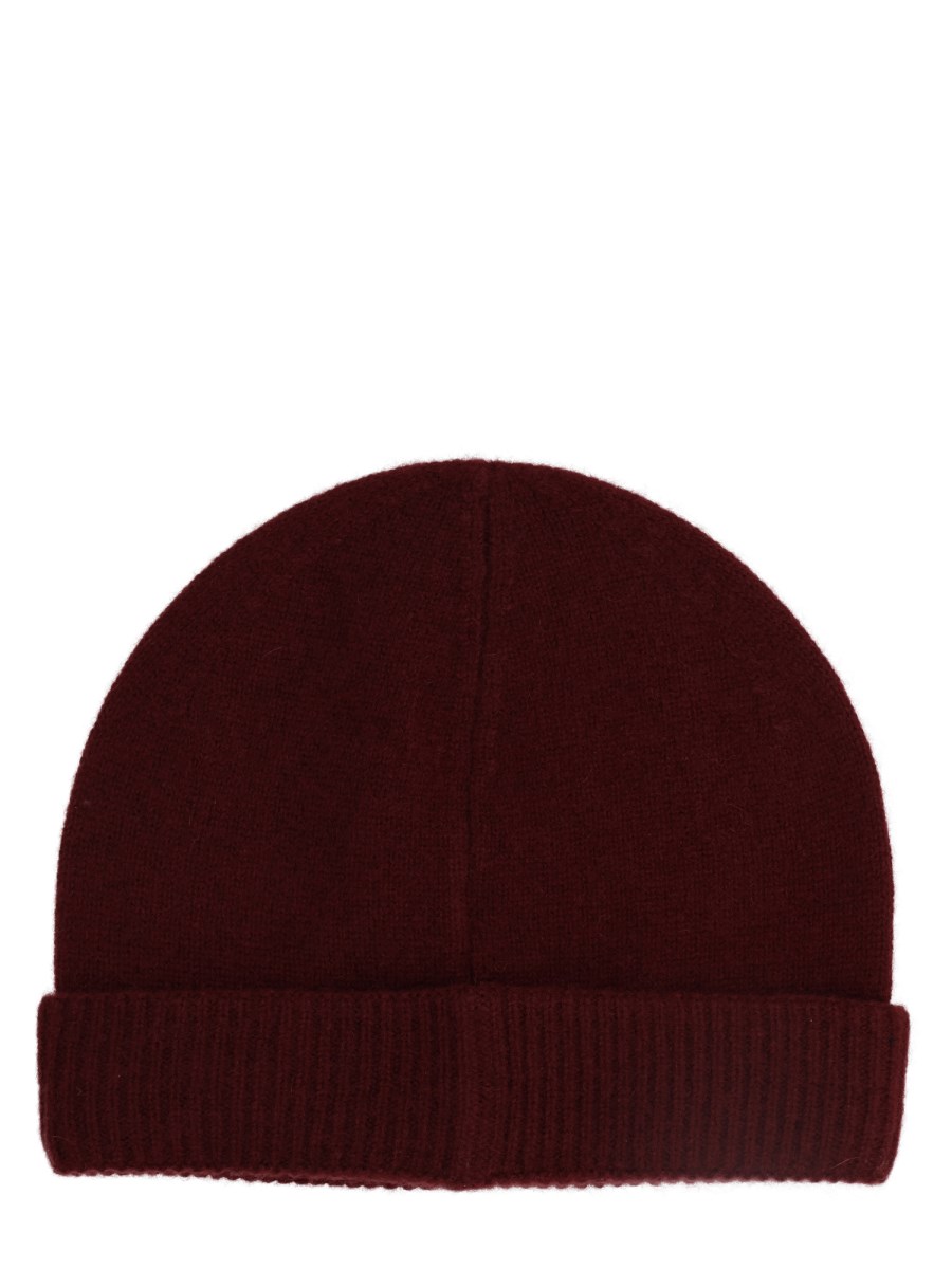 Berretto Con Bordo A Coste