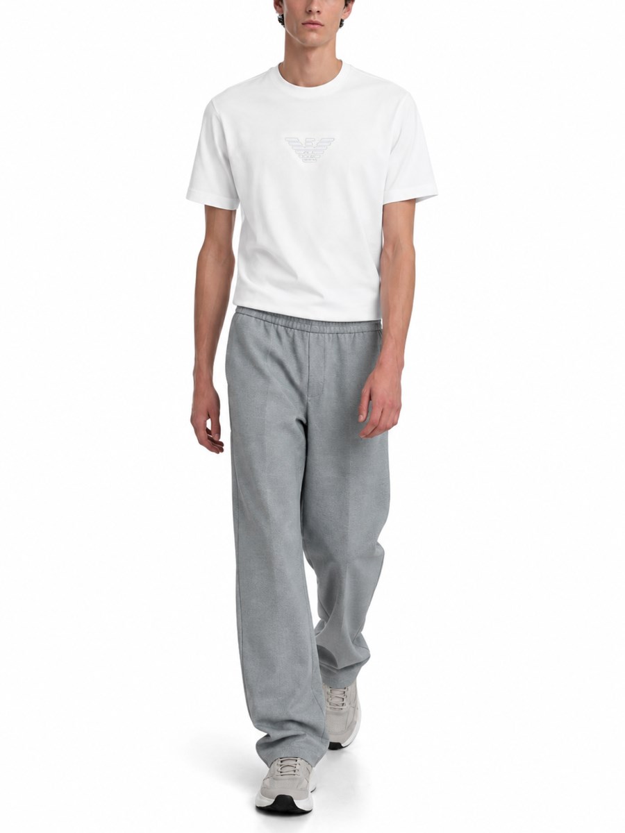 Pantalone in Jersey Piquet Travel Essential