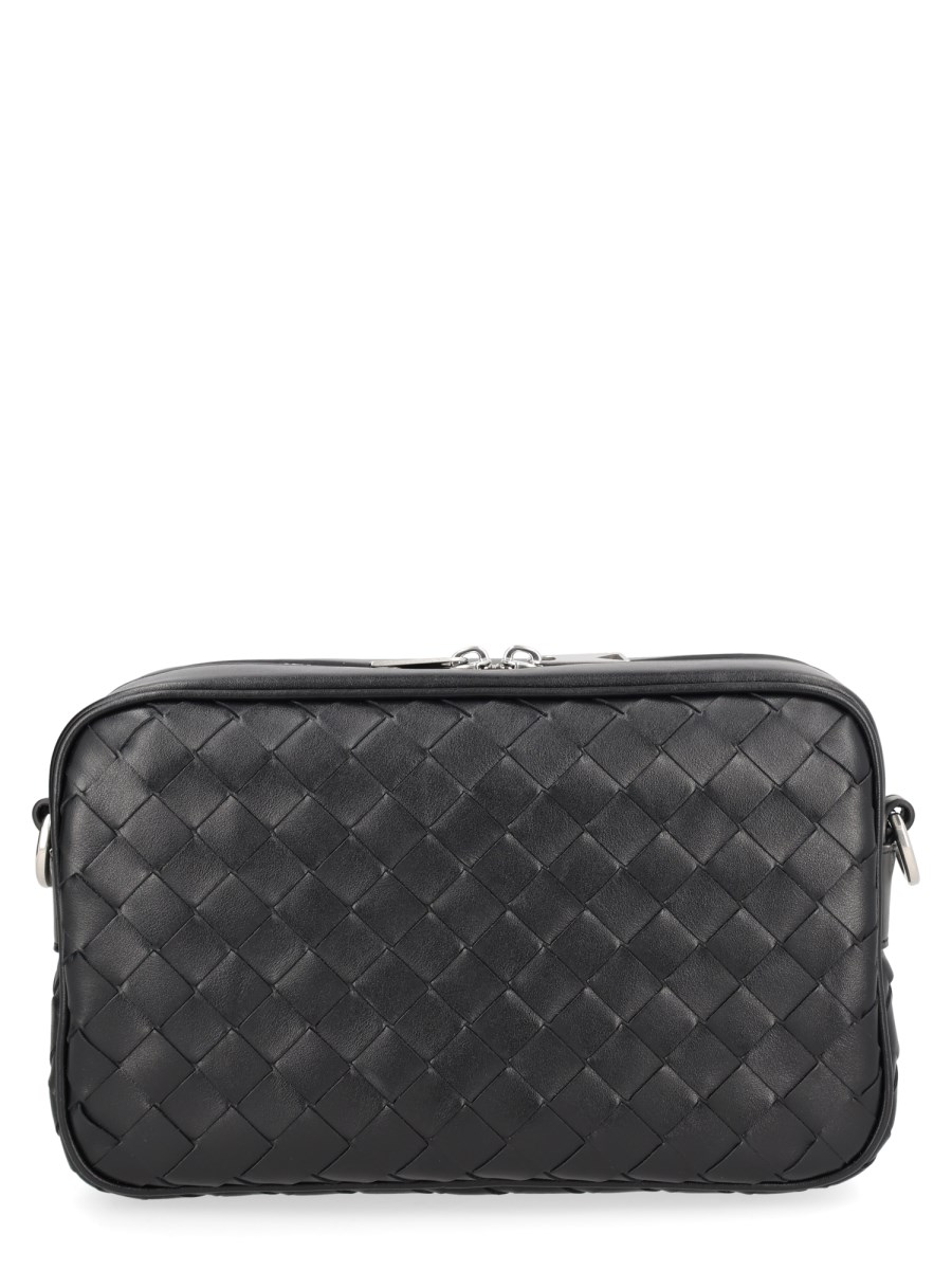 Borsa Camera in Pelle Intrecciata