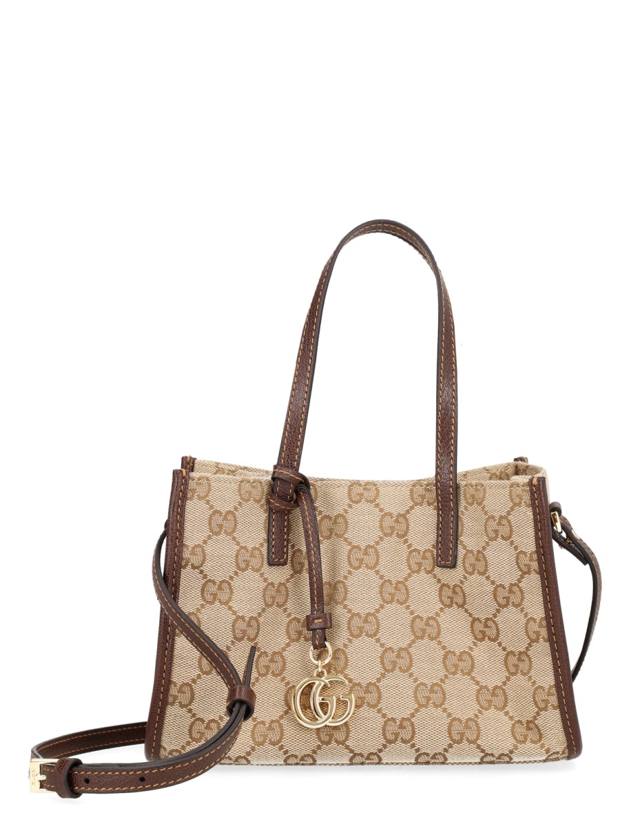 Borsa Tote Mini con Ciondolo GG