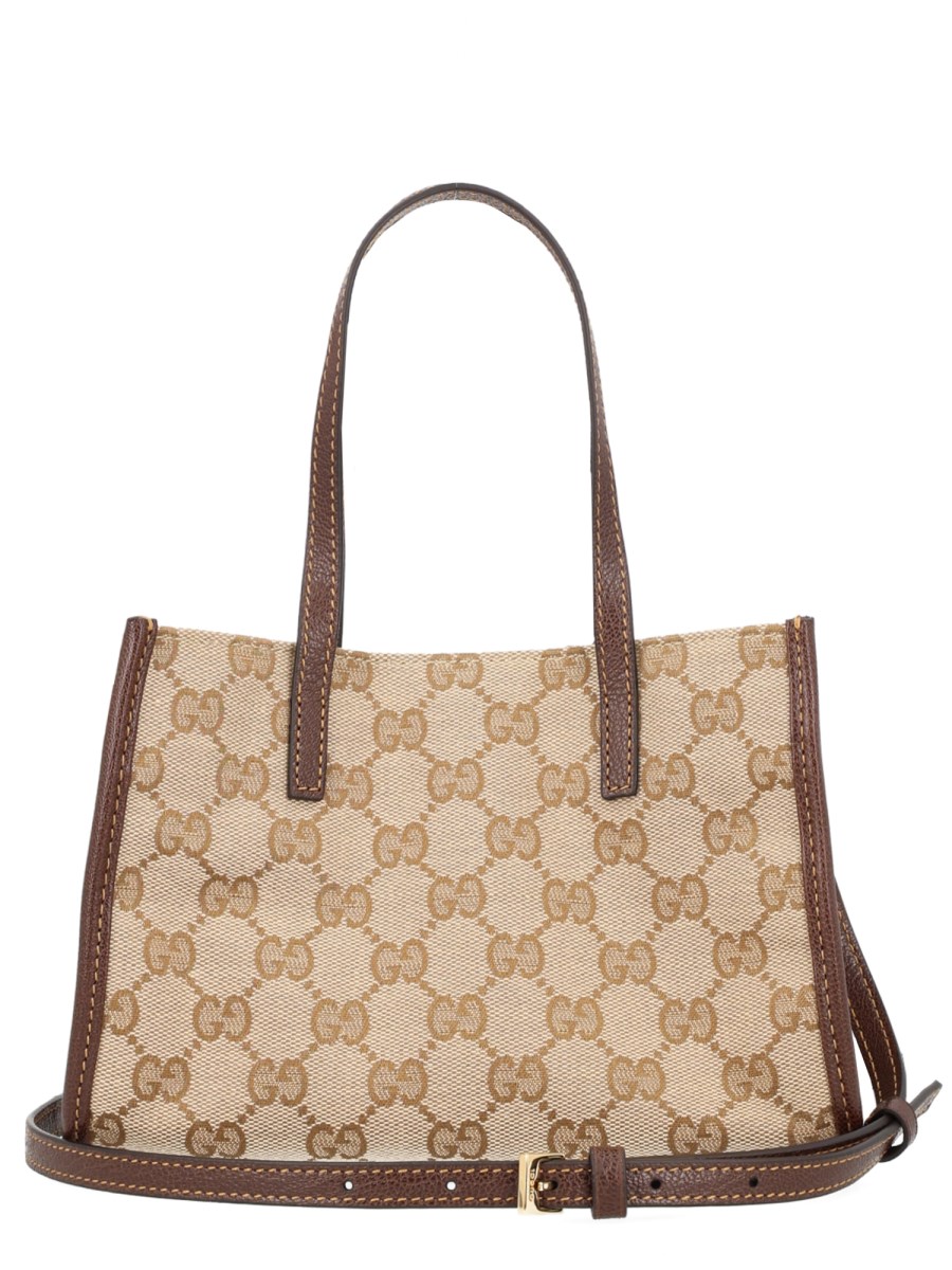 Borsa Tote Mini con Ciondolo GG