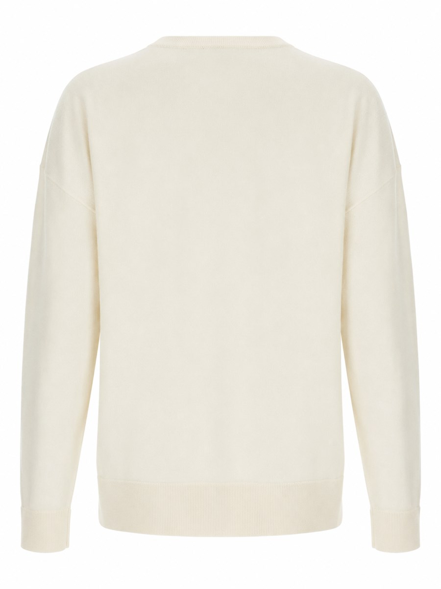 MAGLIA IN CASHMERE CON SCOLLO A V