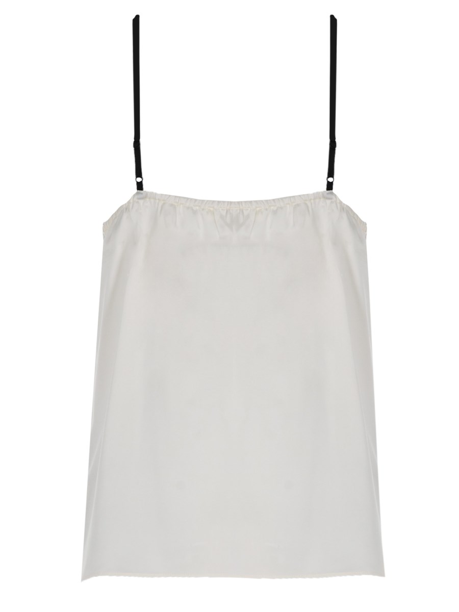 TOP IN SETA E PIZZO