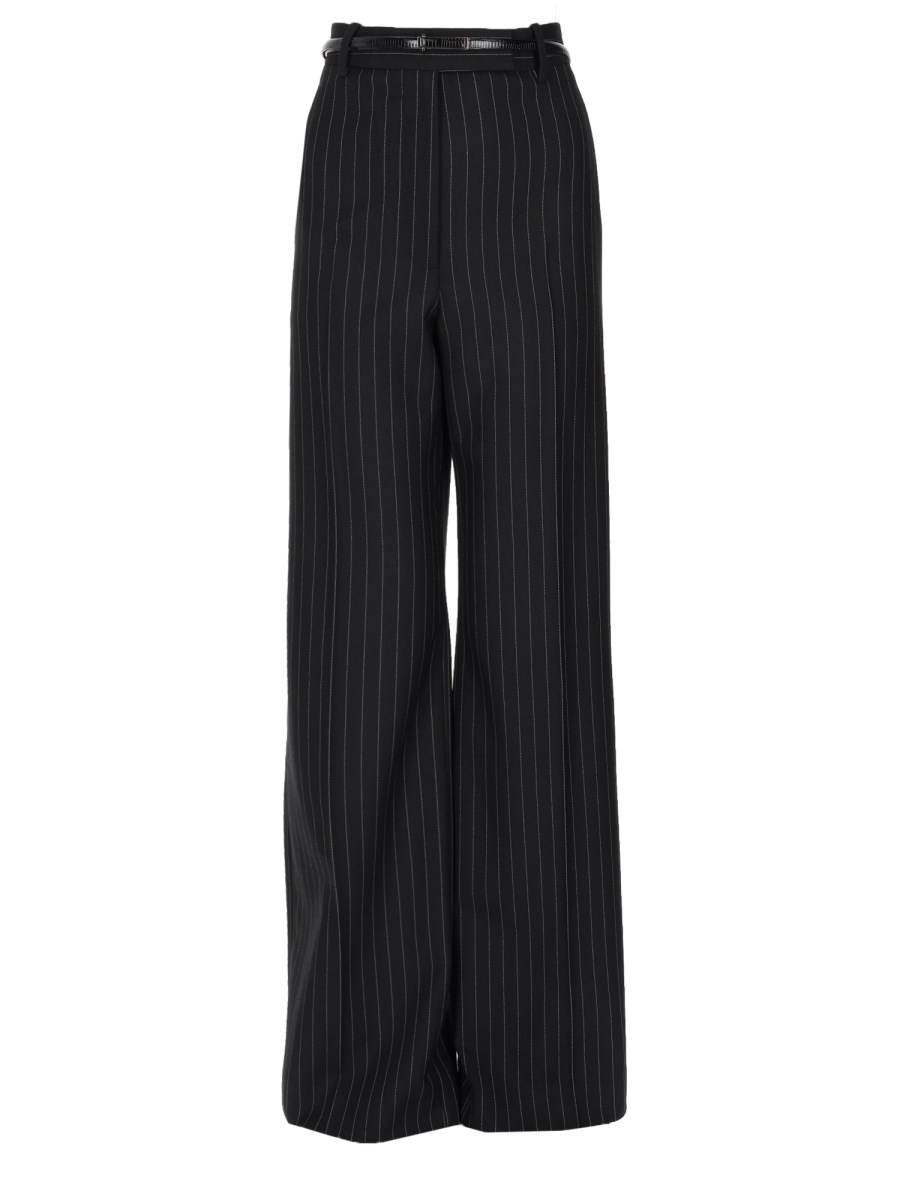 Pantalone Ampio Svasato a Grana Fine