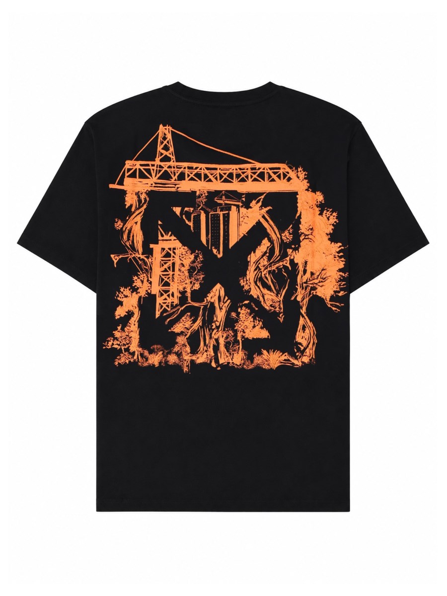 T-Shirt Con Logo E Stampa